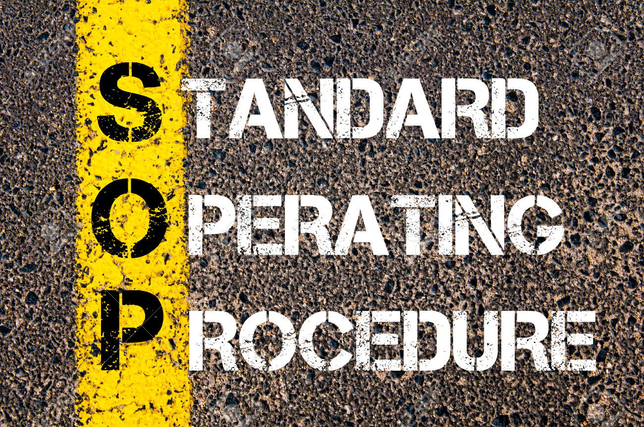 Training SOP Standard Operating Procedure